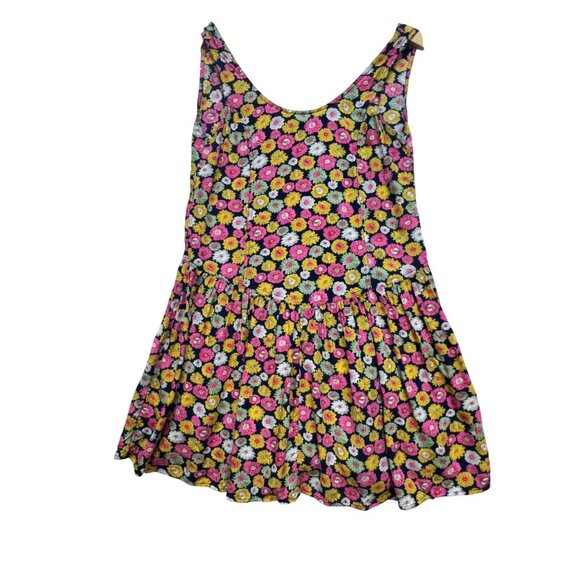 Lulus Womens Exclusive Poppy Hour Floral Print Mini Dress Medium Multicolor Boho - Picture 2 of 9